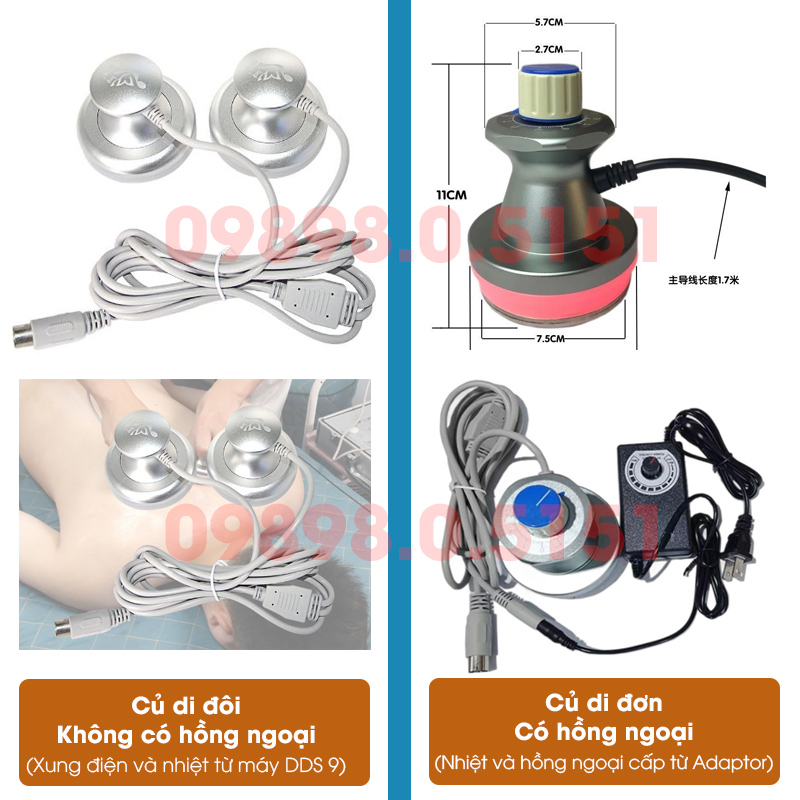 Củ di có thể dùng bổ sung trên máy DDS thế hệ 9