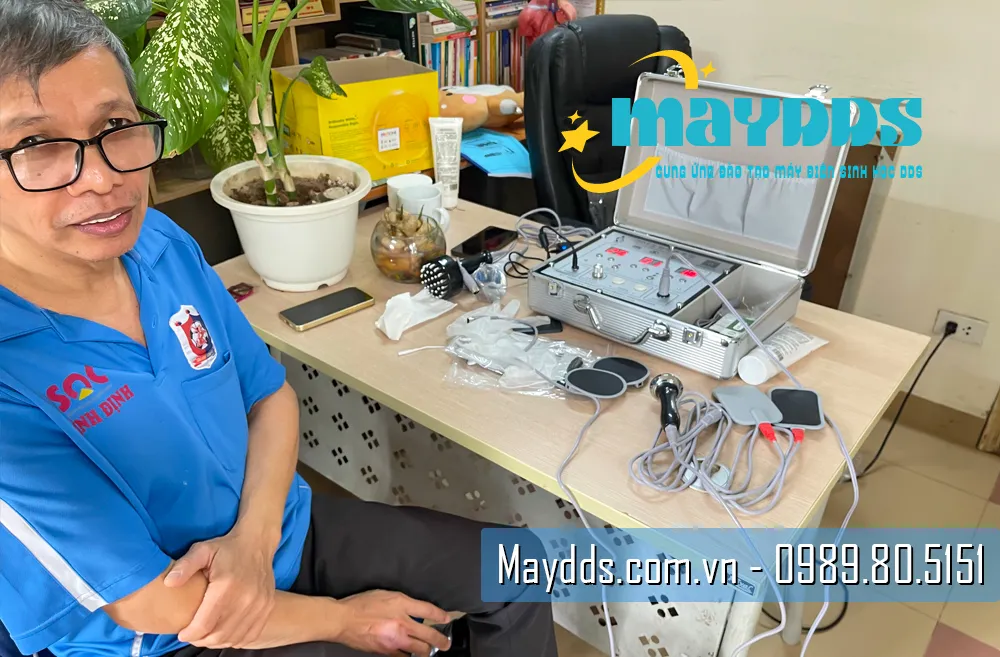 Chú chia sẻ việc trải nghiệm máy DDS giúp chú yên tâm khi lựa chọn đúng sản phẩm khi mua